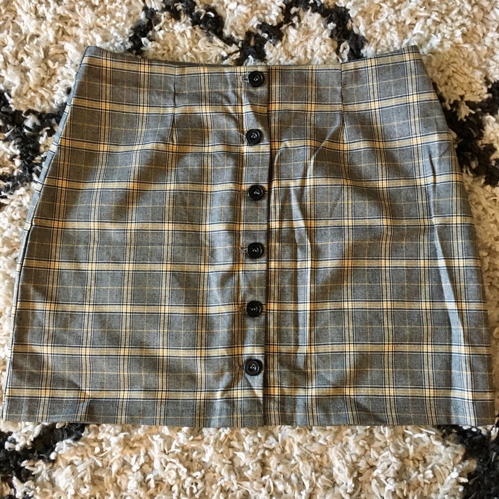 Plaid Skirt